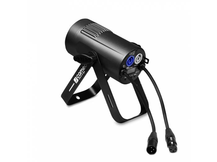 Cameo Q-SPOT 15 W - Foco de iluminación compacto con LED de 15 W blanco cálido en carcasa negra