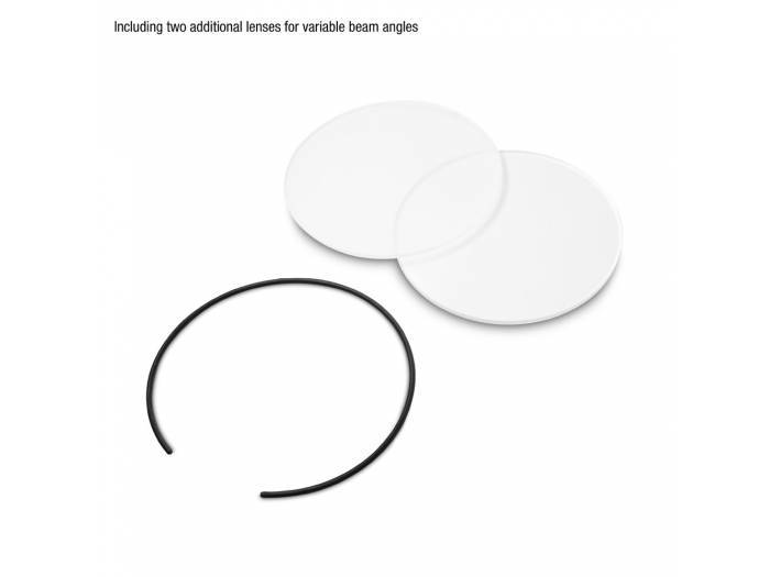 Cameo Q-SPOT 15 W - Foco de iluminación compacto con LED de 15 W blanco cálido en carcasa negra