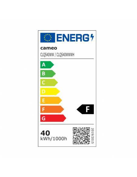 Cameo Q-SPOT 40 WW - Foco compacto con LED WW de 40 W en color negro