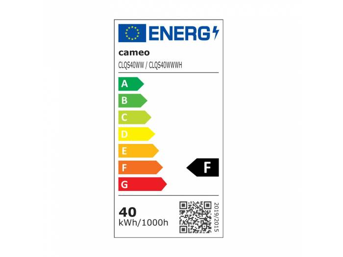 Cameo Q-SPOT 40 WW WH - Foco compacto con LED WW de 40 W en color blanco