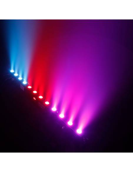 Cameo TRIBAR 200 IR WH - Barra de LEDs tricolor 12 x 3 W con carcasa blanco y mando a distancia por infrarrojos