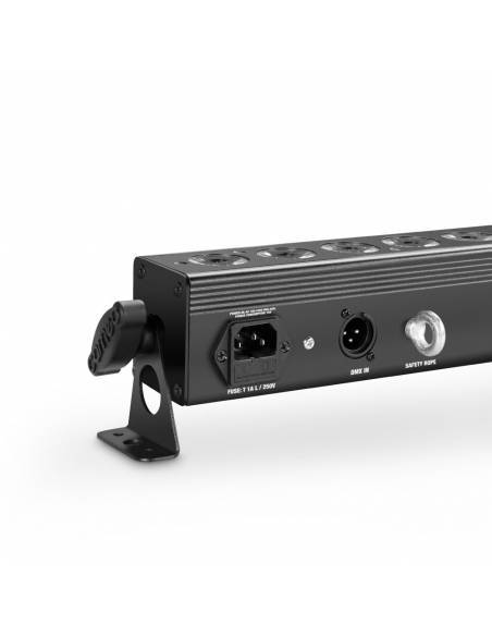 Cameo TRIBAR 400 IR - Barra de LEDs tricolor 24 x 3 W con carcasa negra y mando a distancia por infrarrojos - 3