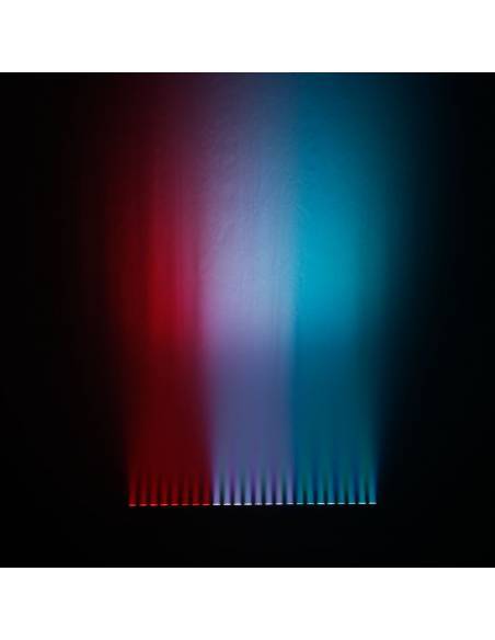 Cameo TRIBAR 400 IR - Barra de LEDs tricolor 24 x 3 W con carcasa negra y mando a distancia por infrarrojos - 9