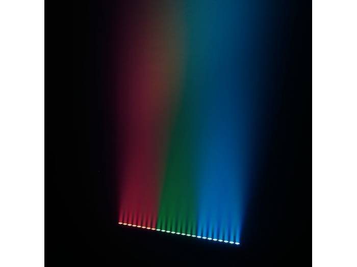 Cameo TRIBAR 400 IR - Barra de LEDs tricolor 24 x 3 W con carcasa negra y mando a distancia por infrarrojos - 10