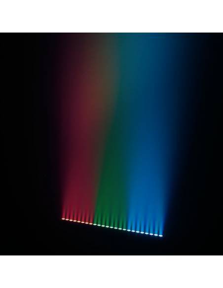 Cameo TRIBAR 400 IR - Barra de LEDs tricolor 24 x 3 W con carcasa negra y mando a distancia por infrarrojos - 10
