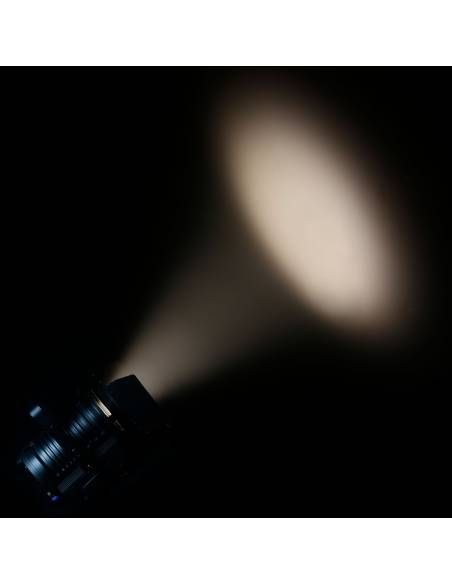 Cameo TS 200 WW - Foco para teatro con lente Fresnel y LED blanco cálido de 180 W en una carcasa negra