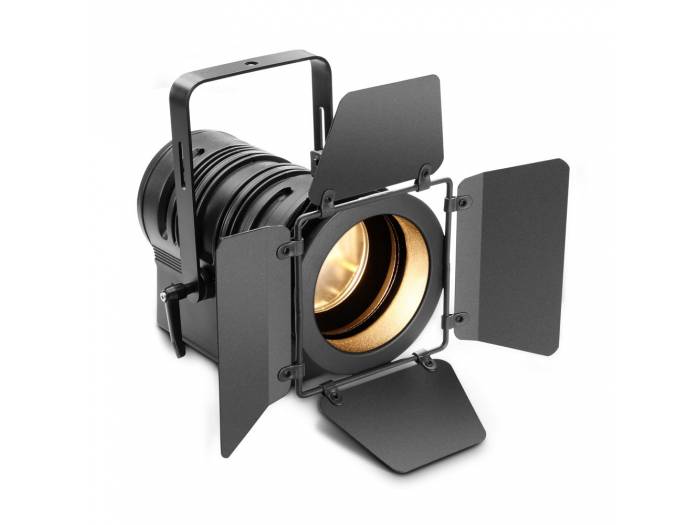 Cameo TS 40 WW - Foco para teatro con lente plano-convexa y LED blanco cálido de 40 W en una carcasa negra