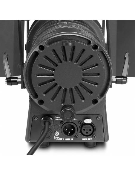 Cameo TS 60 W RGBW - Foco para teatro con lente plano-convexa y LED RGBW de 60 W en una carcasa negra