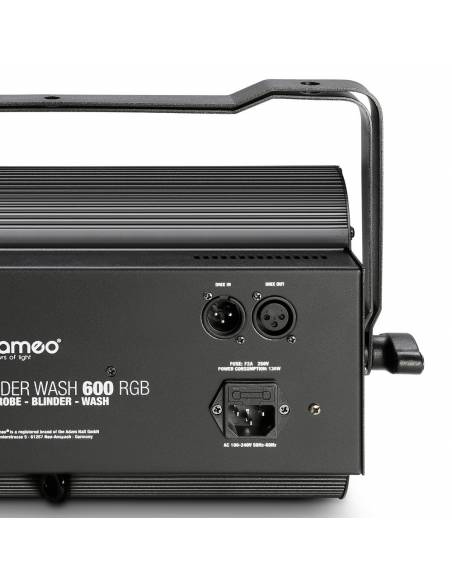 Cameo THUNDER® WASH 600 RGB - Estrobo, cegadora y washer 3 en 1 con 648 LED 0,2 W RGB - 6