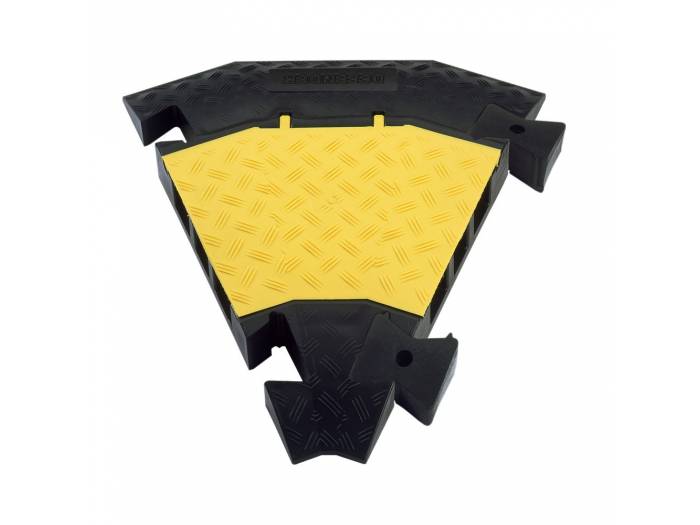 Defender 3 C - Curva de 45° para Pasacables 85002 de 3 Canales