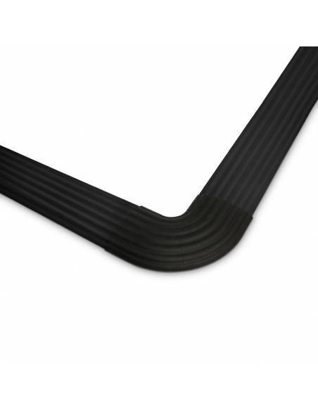 Defender OFFICE C GREY - Curva de 90° gris para Pasacables 85160 de 4 Canales