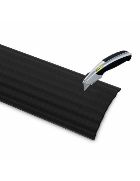 Defender OFFICE C GREY - Curva de 90° gris para Pasacables 85160 de 4 Canales