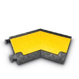 Defender MINI L - Curva de 45° a la izquierda para Pasacables 85200 de 3 Canales