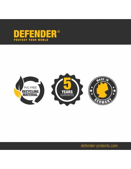 Defender MINI L - Curva de 45° a la izquierda para Pasacables 85200 de 3 Canales