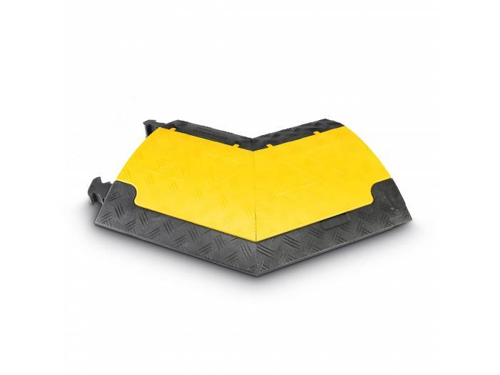Defender MINI R - Curva de 45° a la derecha para Pasacables 85200 de 3 Canales