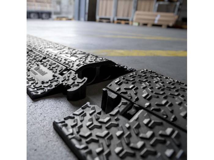 Defender MICRO 2 BLK - Pasacables con 2 canales