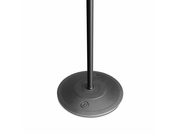 Gravity MS 231 HB - Soporte de micrófono recto con soporte y ajuste de altura con una sola mano