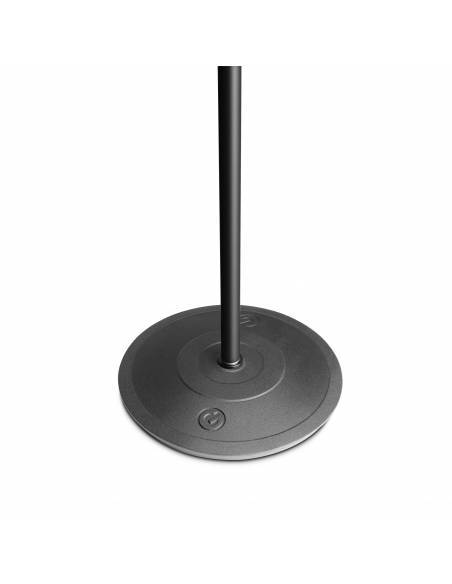Gravity MS 231 HB - Soporte de micrófono recto con soporte y ajuste de altura con una sola mano