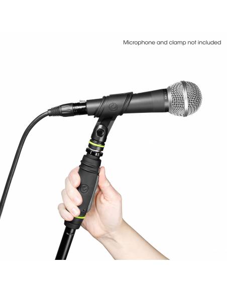 Gravity MS 231 HB - Soporte de micrófono recto con soporte y ajuste de altura con una sola mano