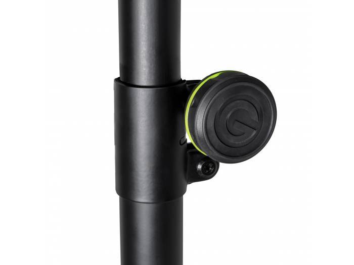 Gravity SP 5211 GS B - Soporte de altavoz con muelle de gas de 35 mm, aluminio negro