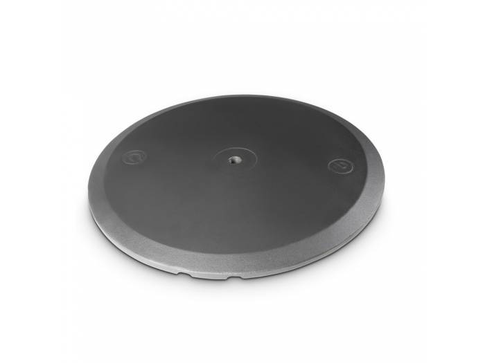 Gravity SSP WB SET 1 - Soporte de altavoz con base y placa de peso de hierro