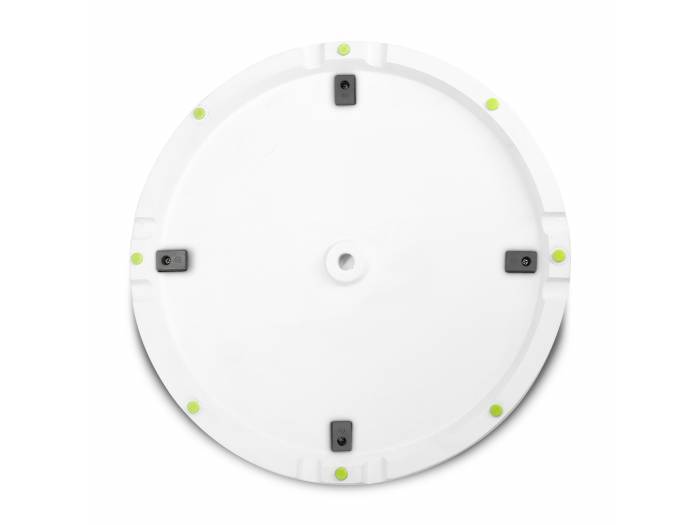 Gravity SSP WB SET 1 W - Soporte de altavoz con base y placa de peso de hierro fundido, blanco