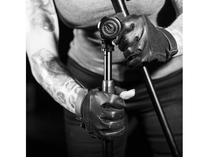 Gravity TMS 4322 B - Soporte de micrófono de la serie Touring con brazo telescópico de 2 puntos de ajuste - 12