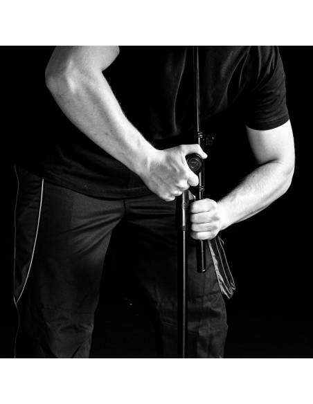 Gravity TMS 4322 B - Soporte de micrófono de la serie Touring con brazo telescópico de 2 puntos de ajuste - 15