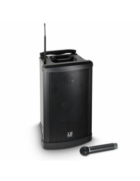 LD Systems Roadman 102 - Altavoz de PA portátil con Micrófono de Mano - 1