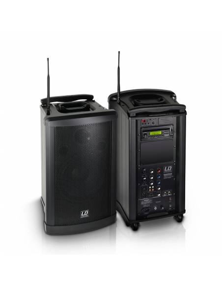 LD Systems Roadman 102 B5 - Altavoz de PA portátil con Micrófono de Mano - 3