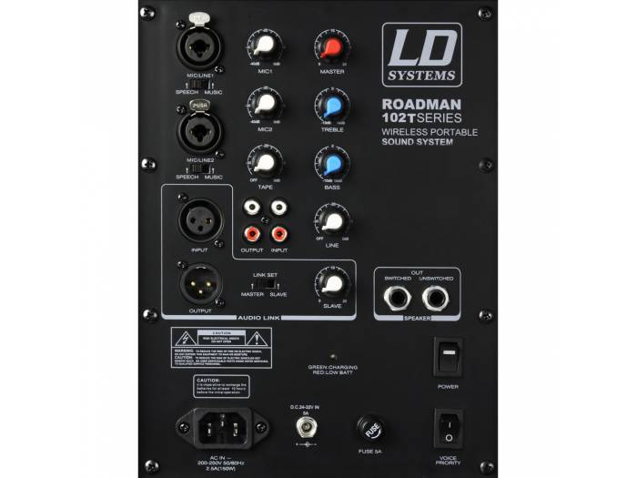 LD Systems Roadman 102 HS B5 - Altavoz de PA portátil con Auriculares - 3