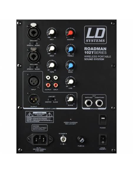 LD Systems Roadman 102 HS B5 - Altavoz de PA portátil con Auriculares - 3