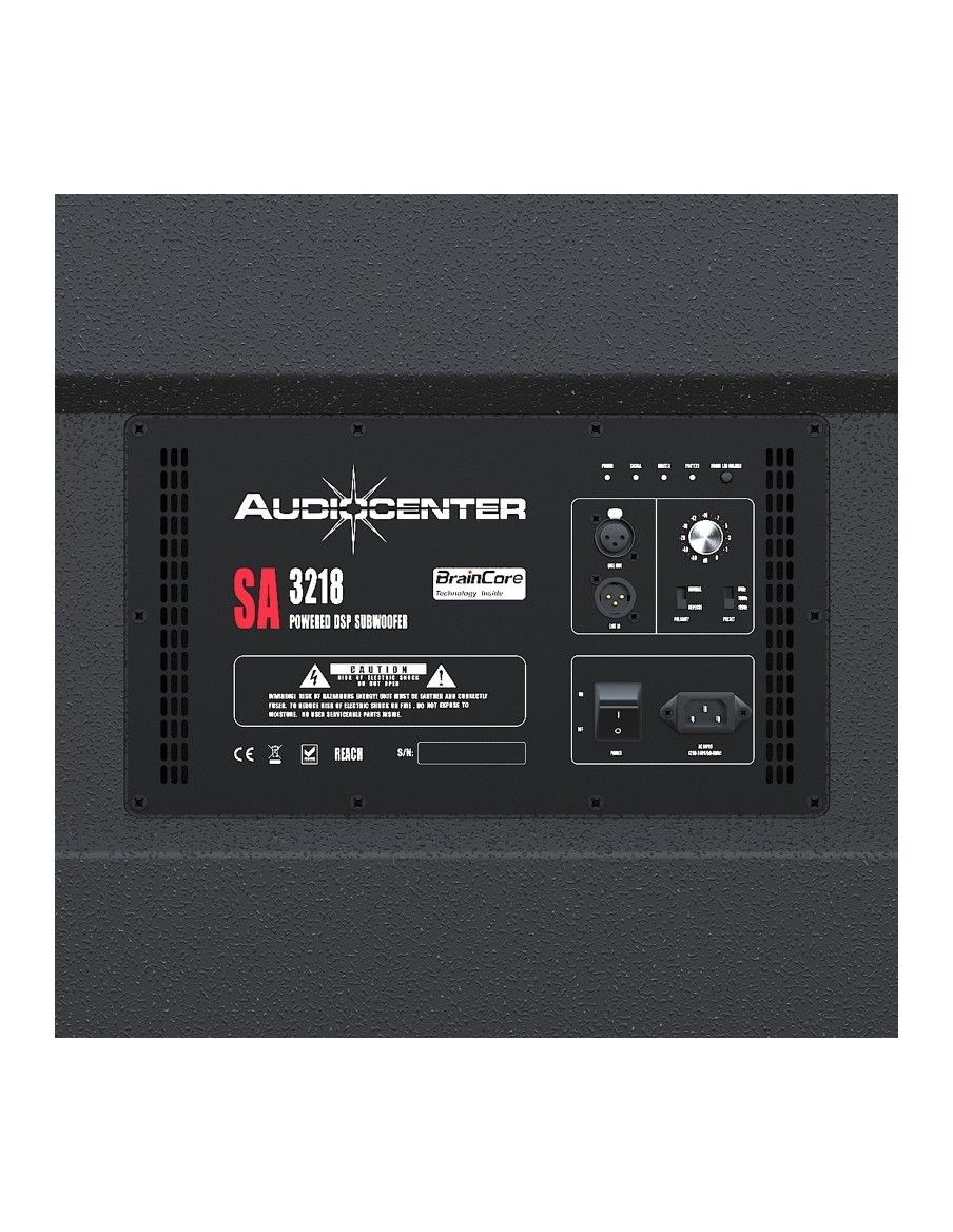 AUDIOCENTER SA3-118 SUBWOOFER ACTIVO 18\ANDquot 2000W - 2