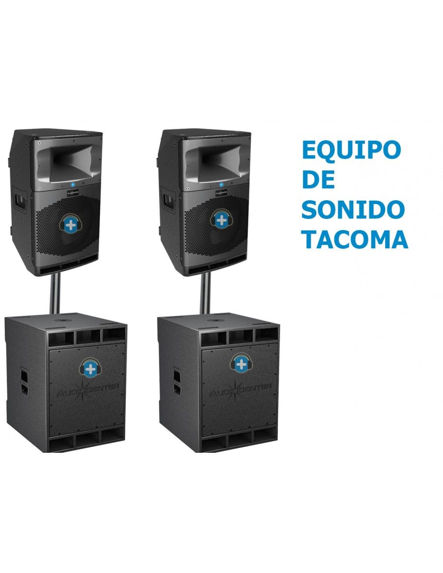 EQUIPO DE SONIDO TACOMA - 2