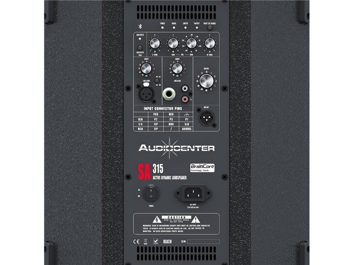 SA3-15 ALTAVOZ ACTIVO 15" AUDIOCENTER