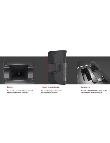 AUDIOCENTER MA-12 ALTAVOZ ACTIVO DSP 12 PULGADAS