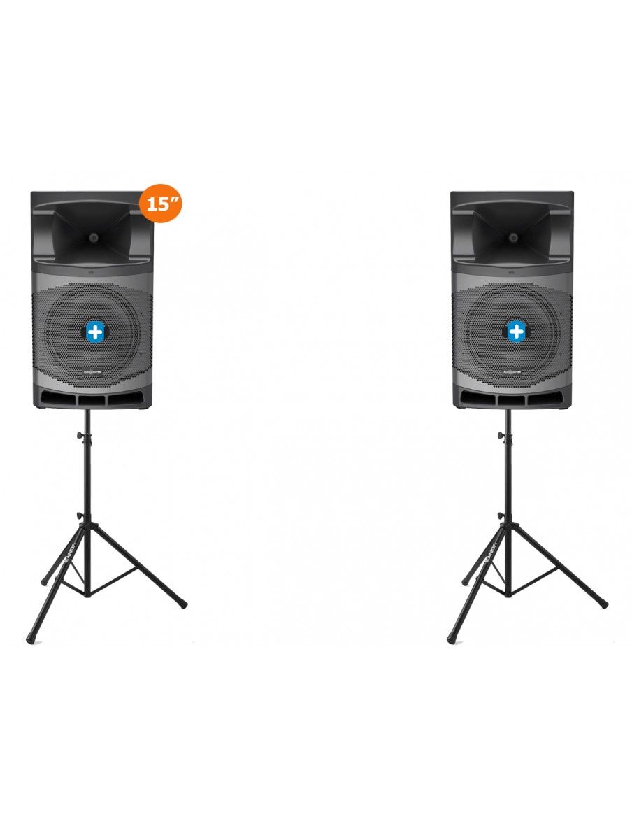 DENVER POWER DJ BASIC 3200W EQUIPO DE SONIDO MA-15