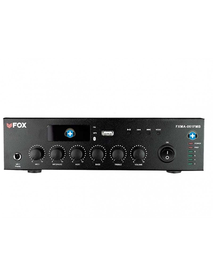 Amplificador AVFOX FXMA-061FMB - 2