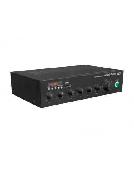 AMS AML 60 USB MKII Amplificador para instalación USB/BLUETOOTH - 2