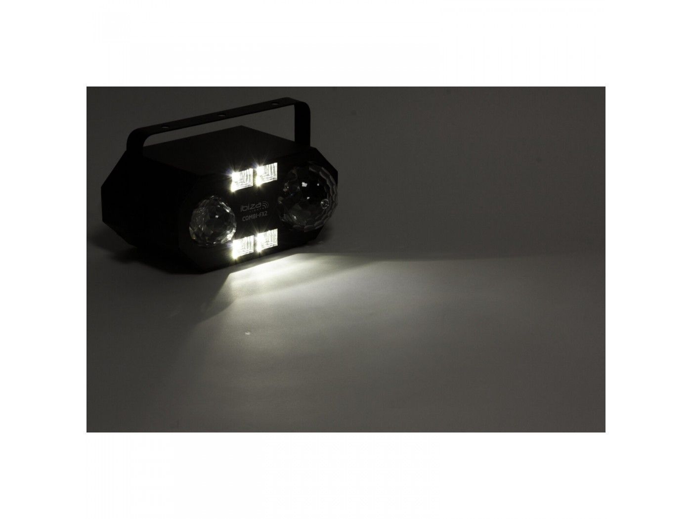 ibiza light COMBI-FX2 EFECTO DE ILUMINACIONE 4-EN-1 Con ASTRO, EFECTO DE AGUA, UV & STROBO - 7