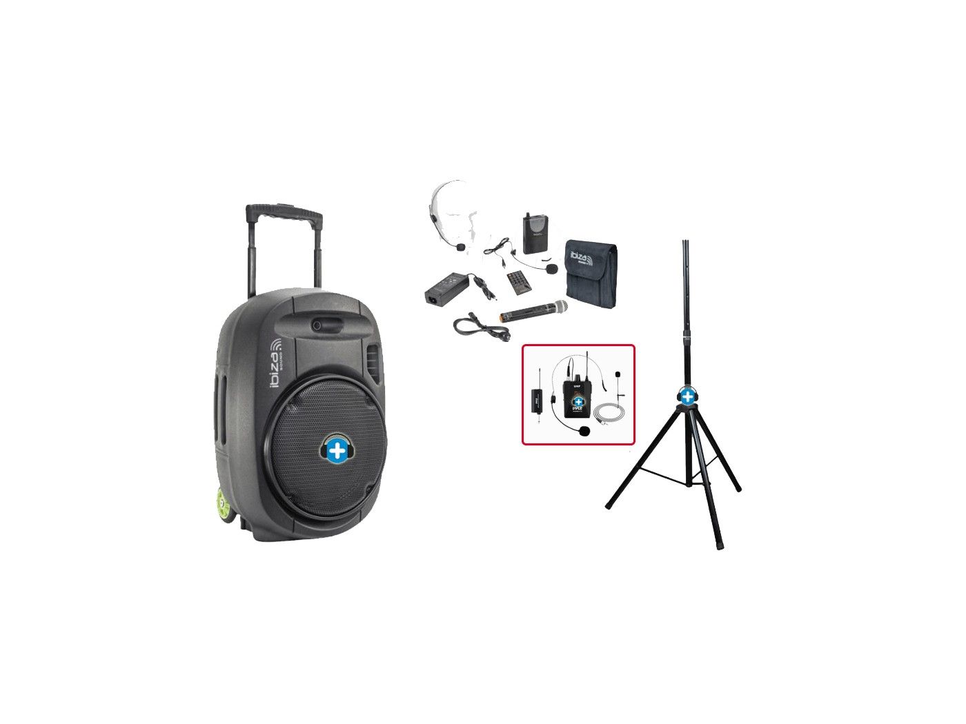 PACK  IBIZA PORT 15 VHF MKII - Pack ibiza Vocalista - 2