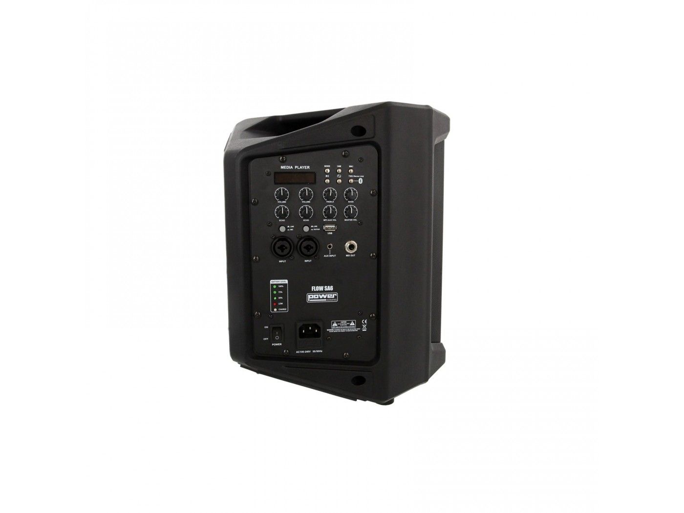 Power Acoustic FLOW SA6 Altavoz portatil bateria litio 6" - 7