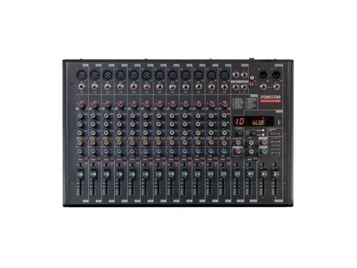 FONESTAR MIX-12PRO MESA DE MEZCLAS 12 CANALES - 1