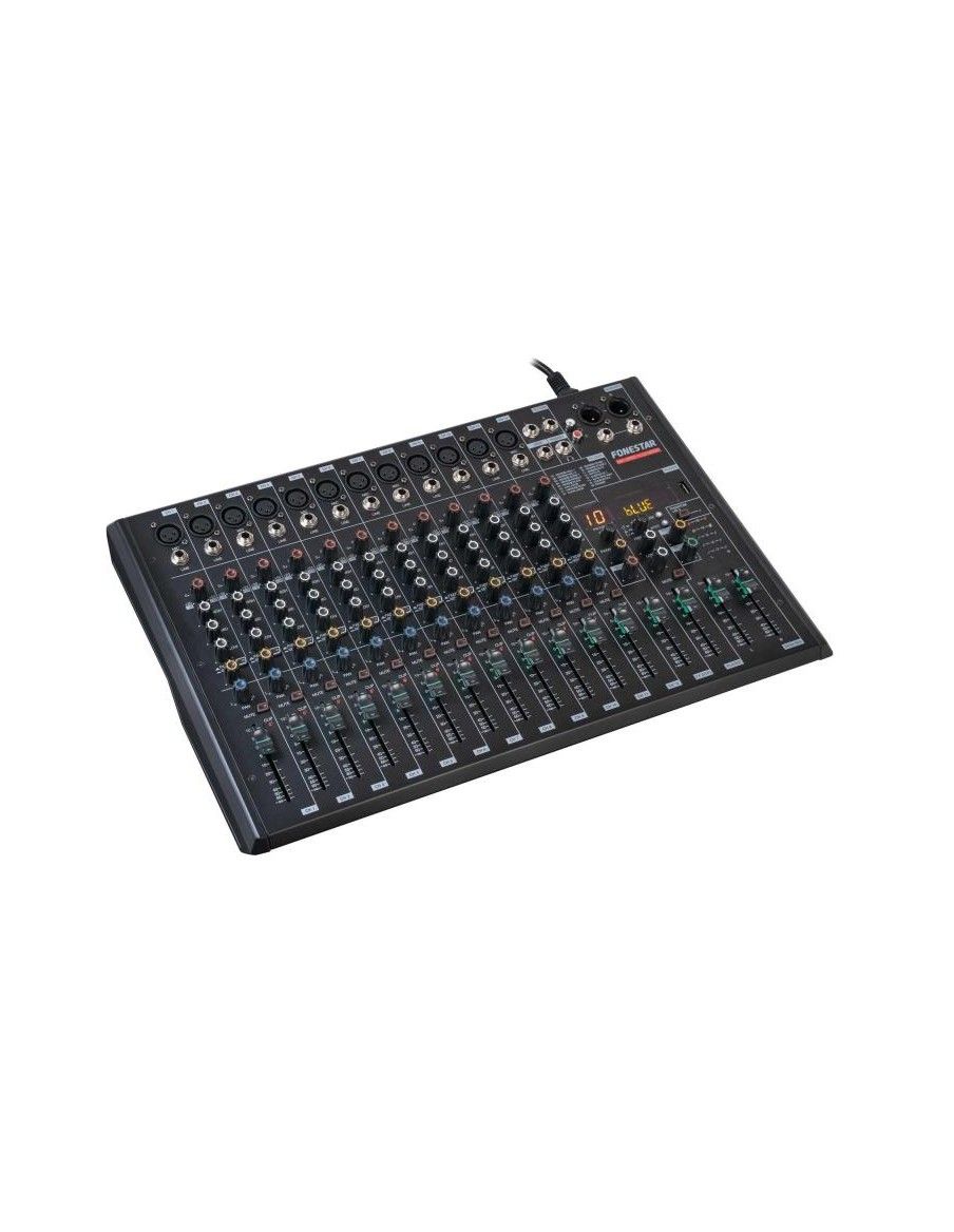 FONESTAR MIX-12PRO MESA DE MEZCLAS 12 CANALES - 6