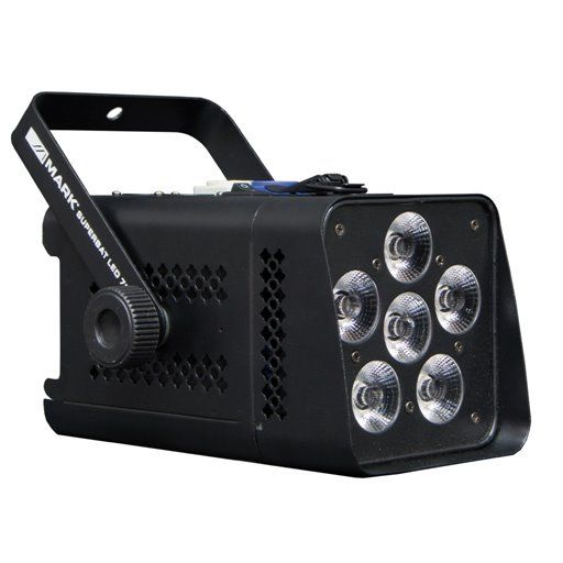 MARK 12x SUPERBAT LED 72 + Rack 12x Proyectores + rack 2