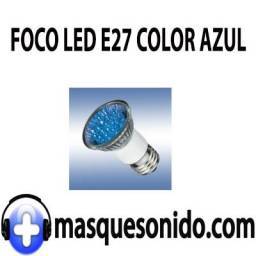 FOCO LED E27 COLOR AZUL