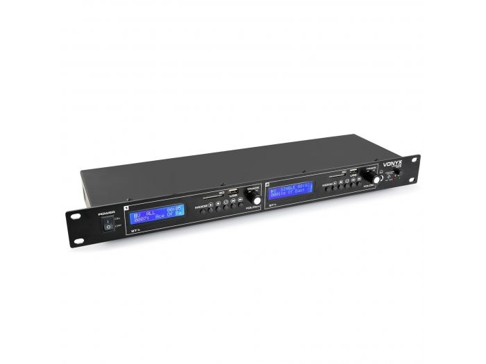 Vonyx VX2USB MK2 DOBLE REPRODUCTOR USB/SD/BT