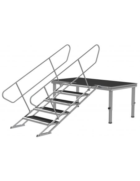 Power Dynamics 750AS Escaleras ajustables 100 - 180cm