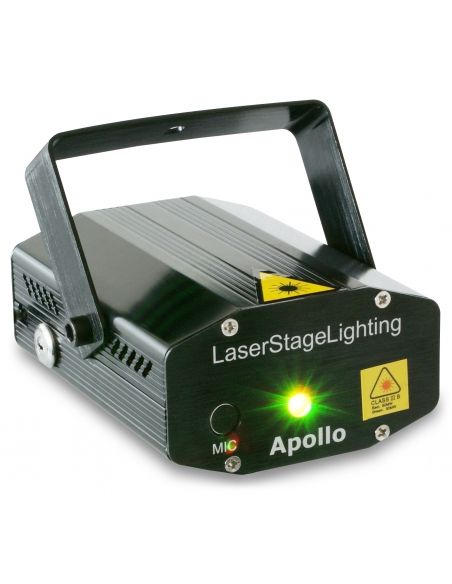 beamZ Apollo Laser multipunto Rojo Verde 152752 - 1