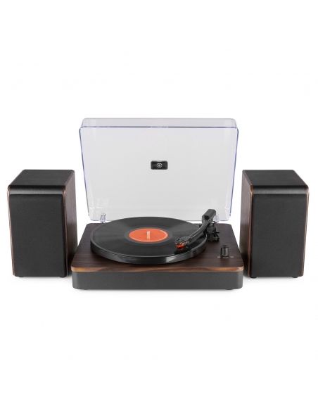 Audizio RP330D Giradiscos HQ Madera oscura con altavoces 102179 - 2